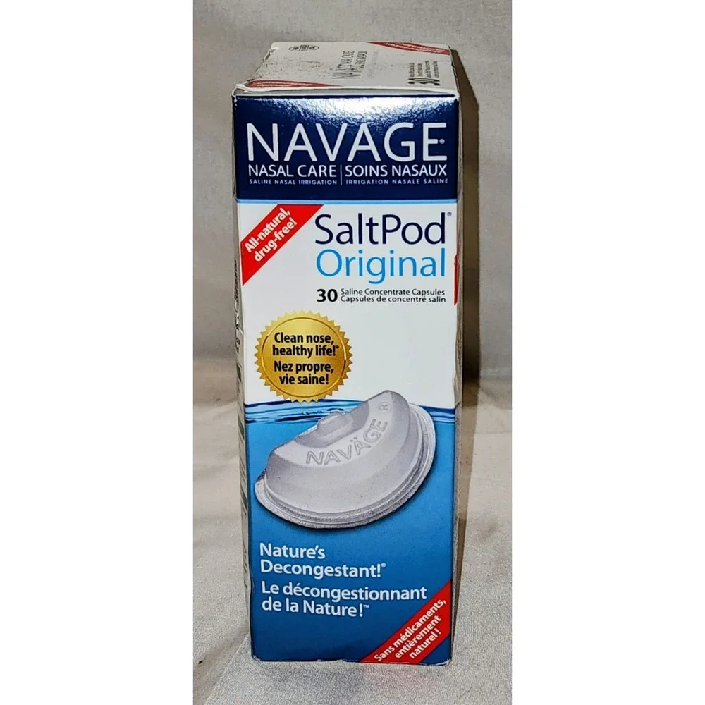 🔥‎ Navage Nasal System Original Saltpods 30 pods Brand New Sealed Salt Pods 🔥